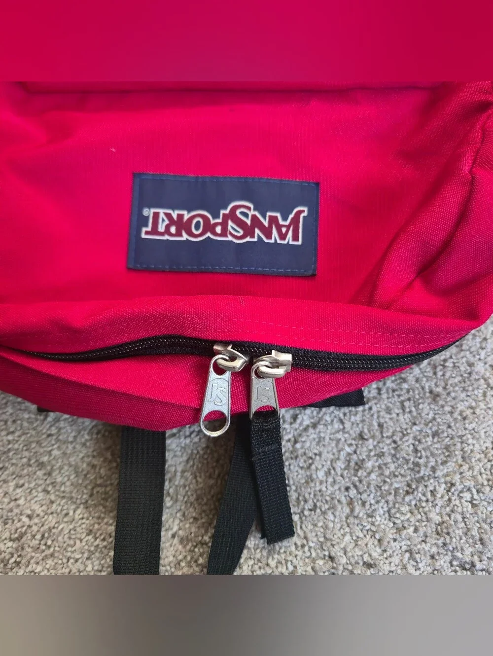 Vintage JanSport SuperBreak Backpack Red